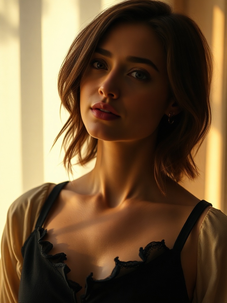 dramatic portrait close-up cinematic still